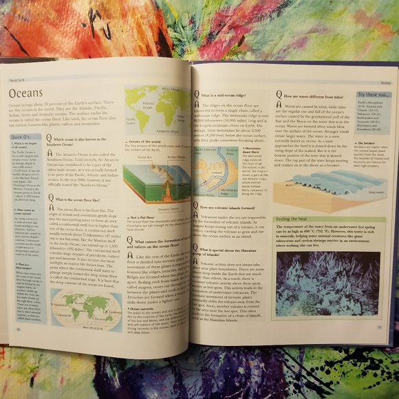 Set of 2 Books: Q & A, Planet Earth & Space Educational Learning Books NWT - Picture 5 of 9